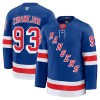 Maillot de Hockey New York Rangers Fanatics Premium Mika Zibanejad 2024-25 Bleu Domicile - Homme